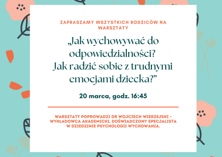Zaproszenie na warsztaty