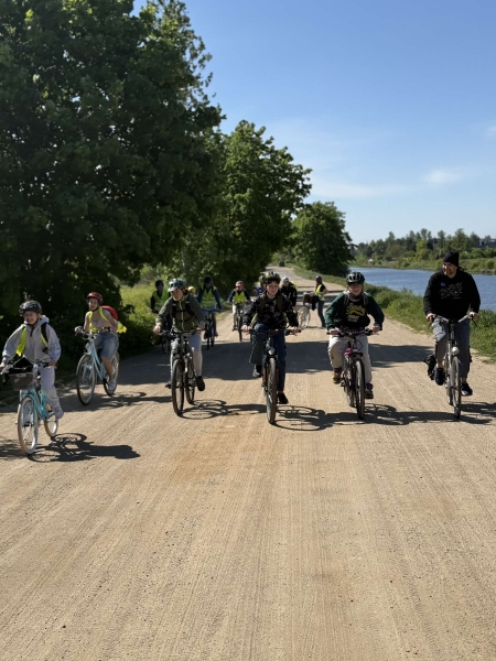 Rowerowa przygoda uczniów klas IV–VII 