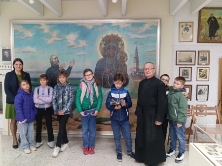 Biały Tydzień i pielgrzymka klasy IIIB do Sanktuarium św. Andrzeja Boboli
