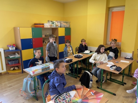 Zabawy integracyjne w klasie II