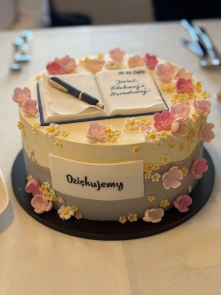 Podziękowania z okazji Dnia Nauczyciela 