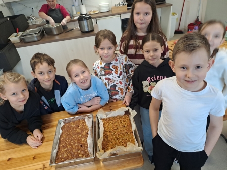 Pieczenie ciasta w klasie III