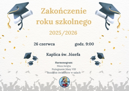Zakończenie roku szkolnego