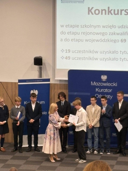 Wielki sukces naszego ucznia
